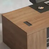 Modern Corporate Office Minimalist Manager Office Desk - Maoters thumbnail 11