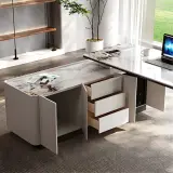 Curved Luxury Manager Desk - Maoters thumbnail 8