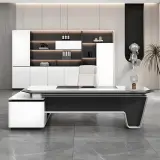 Black and White Fashion Office Desk - Maoters thumbnail 4