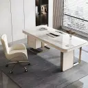 Light Luxury Stone Top Executive Desk - Maoters thumbnail 4