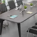 Rounded Rectangle Conference Table - Maoters thumbnail 10