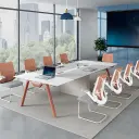 Modern Minimalist Conference Table - Maoters thumbnail 3