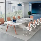 Modern Minimalist Conference Table - Maoters thumbnail 3