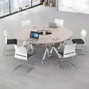 Foldable Rolling Staff Work Desk - Maoters thumbnail 4