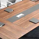 Modern Wood Office Boardroom Table - Maoters thumbnail 9
