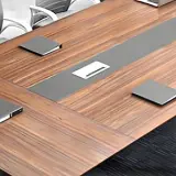 Modern Wood Office Boardroom Table - Maoters thumbnail 9