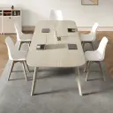 Minimalist Rounded Wood Boardroom Table - Maoters thumbnail 4