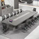 Large Rectangular Corporate Conference Desk - Maoters thumbnail 4