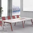 Minimalist Large Office Conference Desk - Maoters thumbnail 2