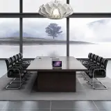 Large Wood-Style Conference Table - Maoters thumbnail 3
