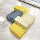 Minimalist Cube Sectional Sofa - Maoters thumbnail 4