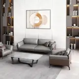 Simple Business Leather Sofa – Maoters thumbnail 5