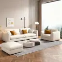 Modern Deep Seat Lounge Sofa - Maoters thumbnail 4