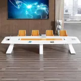 Stylish Lacquered Conference Table – Maoters thumbnail 4