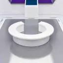 Office Futuristic Circular Conference Table - Maoters thumbnail 1
