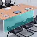 Small Wooden Conference Table - Maoters thumbnail 8