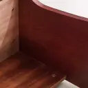 Modern Wood Training Table with Privacy Panel - Maoters thumbnail 7