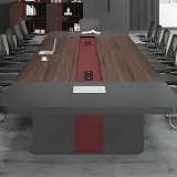 Modern Executive Wood Conference Table for Boardroom - Maoters thumbnail 10