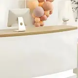 Office Modern Curved Reception Desk - Maoters thumbnail 11