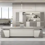 Private Office L-Shaped Executive Desk - Maoters thumbnail 3