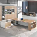 Practical Wooden Office Executive Desk - Maoters thumbnail 3
