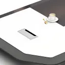 Black and White Fashion Office Desk - Maoters thumbnail 7