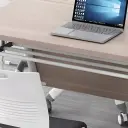 Foldable Rolling Staff Work Desk - Maoters thumbnail 12