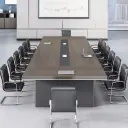 Classic Rectangular Office Desk – Ideal for Meetings thumbnail 4