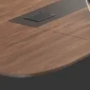 Large Rounded Edge Conference Desk - Maoters thumbnail 11