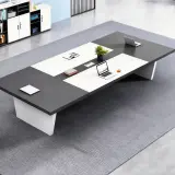 Long Rectangular Office Negotiation Table - Maoters thumbnail 1