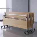Rolling Casters Mobile Training Desk - Maoters thumbnail 1