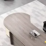 Corporate Office Wide Rounded Executive Desk - Maoters thumbnail 11