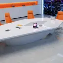 Modern High Gloss Boardroom Table - Maoters thumbnail 13