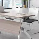 Foldable Rolling Staff Work Desk - Maoters thumbnail 10