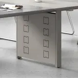 Modern Executive Conference Table with Angled Legs - Maoters thumbnail 11