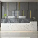 Modern Corporate Lobby Reception Desk – Maoters thumbnail 3