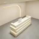 Modern Hotel Lobby Creative Reception Desk - Maoters thumbnail 4
