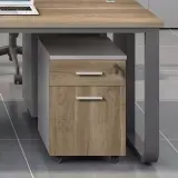 Steel Frame Office Workstation with Cable Management thumbnail 9