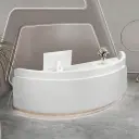 Curved Beauty Salon Bar Counter thumbnail 3