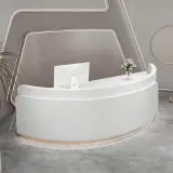 Curved Beauty Salon Bar Counter thumbnail 3