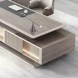 Luxurious Modern Executive Office Desk - Maoters thumbnail 11