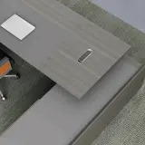 Luxury L-Shaped Office Desk - Maoters thumbnail 9