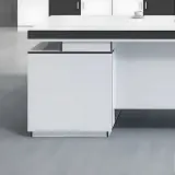 Modern Minimalist Presidential-Style Desk - Maoters thumbnail 8