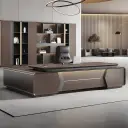 Luxurious And Elegant Executive Office Desk - Maoters thumbnail 2