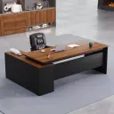 Simple Style Office Manager Computer Desk - Maoters thumbnail 2