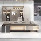 Luxurious Modern Executive Office Desk - Maoters thumbnail 3