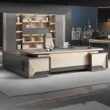 Luxurious Single Executive Desk - Maoters thumbnail 2