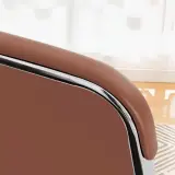 Bowed Leather Office Chair thumbnail 10