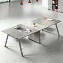 Modern Executive Conference Table with Angled Legs - Maoters thumbnail 1