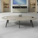 Corporate Oval Modular Conference Table - Maoters thumbnail 1